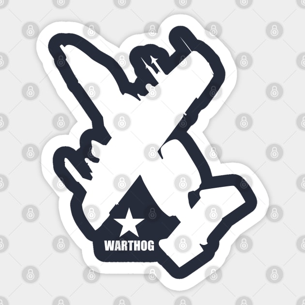 A-10 Warthog Sticker by TCP